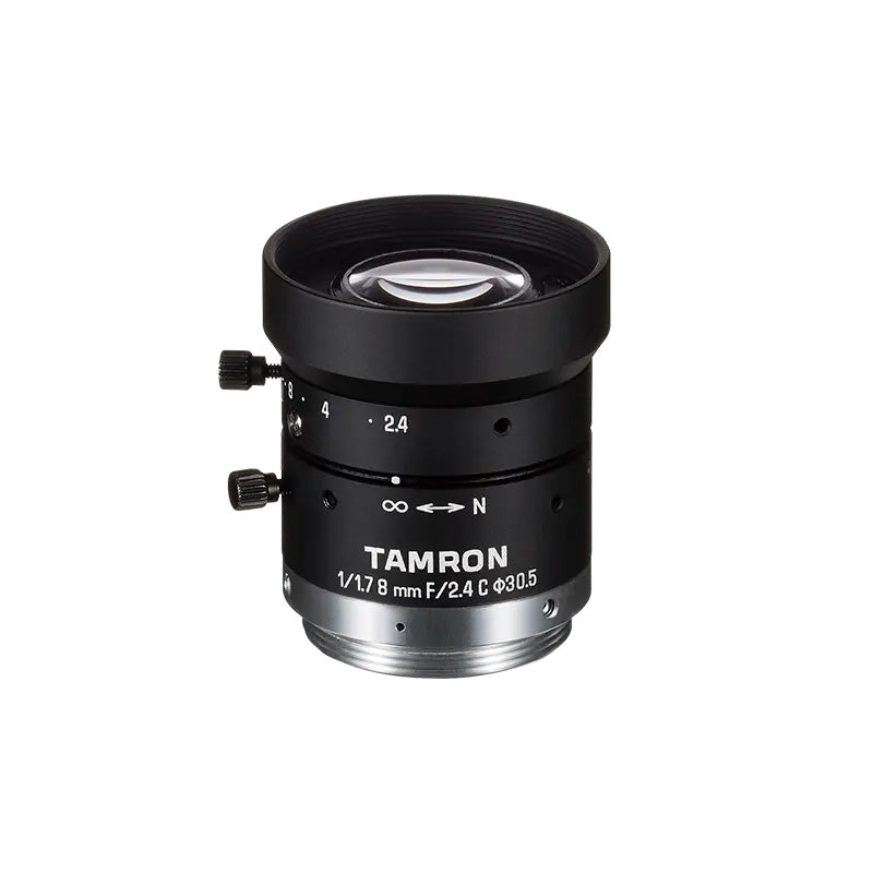 Tamron M117FM08 8 mm ƒ/2.4 - ƒ/16 1/1.7″ Fixed Focal Length Lens