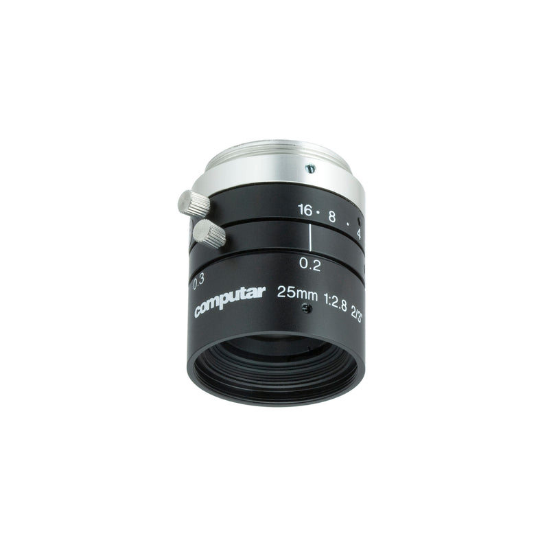 Computar M2528-MPW3 25 mm 2/3″ ƒ/2.8 - ƒ/16 Fixed Focal Length Lens