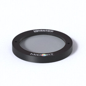 MidOpt ND030-25.4 Visible Absorptive 50% Transmission Neutral Density Filter 25.4 mm / C-Mount