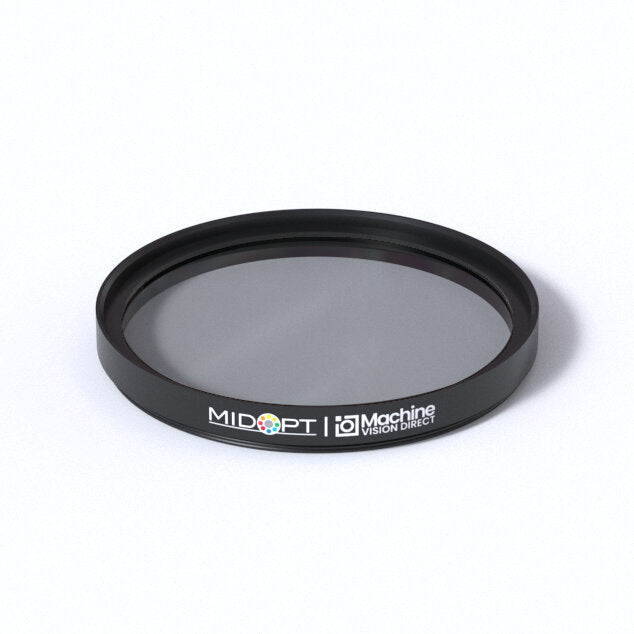 MidOpt ND030-55 Visible Absorptive 50% Transmission Neutral Density Filter M55x0.75