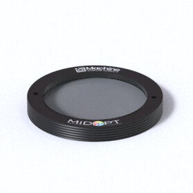 MidOpt ND060-25.4 Visible Absorptive 25% Transmission Neutral Density Filter 25.4 mm / C-Mount