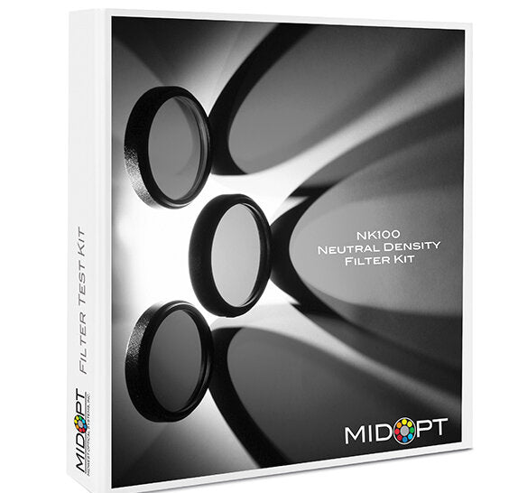 MidOpt NK100 Neutral Density Machine Vision Filter Binder Kit