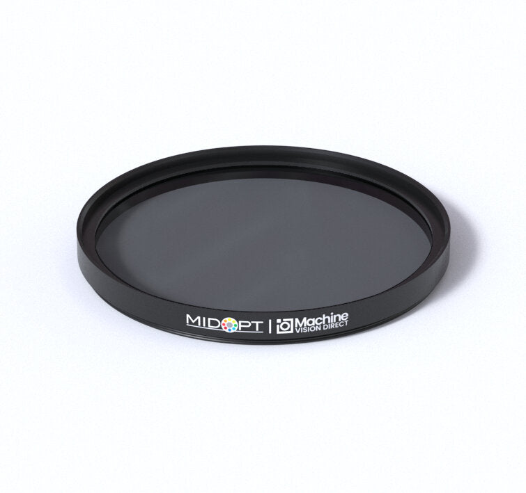 MidOpt Ni090-67 Visible and SWIR Low Reflectivity 12.5% Transmission Neutral Density Filter M67x0.75