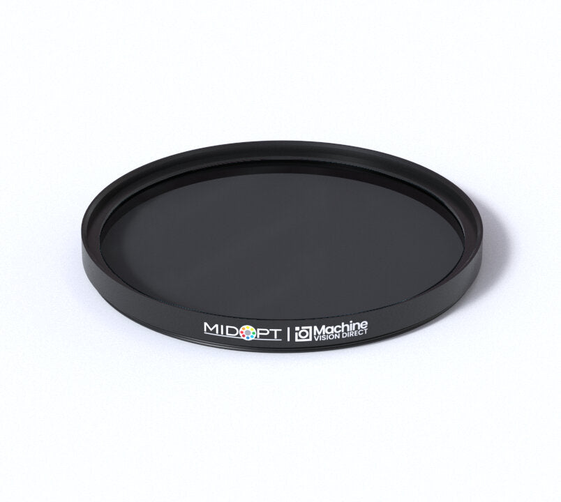 MidOpt Ni120-72 Visible and SWIR Low Reflectivity 6.25% Transmission Neutral Density Filter M72x0.75