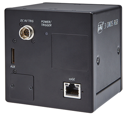 SW-4000T-10GE-M52 JAI 10GigE Vision Line Scan Camera 30.72 mm Format Color 4098 × 1 px 97 kHz