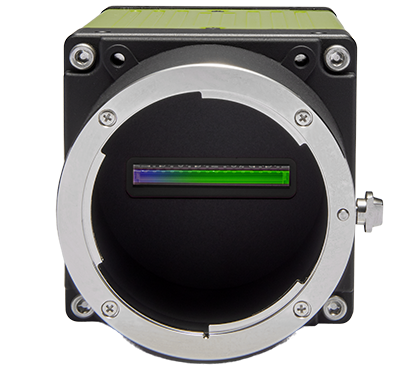 JAI SW-4000TL-10GE-M42A Line Scan Camera (F Mount Shown) Front View