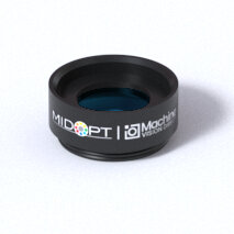 MidOpt TB475-550-850-13.25 Blue Green NIR Triple Bandpass Filter M13.25x0.5