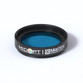 MidOpt TB475-550-850-27 Blue Green NIR Triple Bandpass Filter M27x0.5