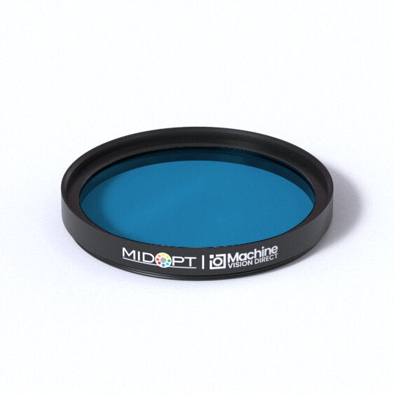 MidOpt TB475-550-850-48 Blue Green NIR Triple Bandpass Filter M48x0.75