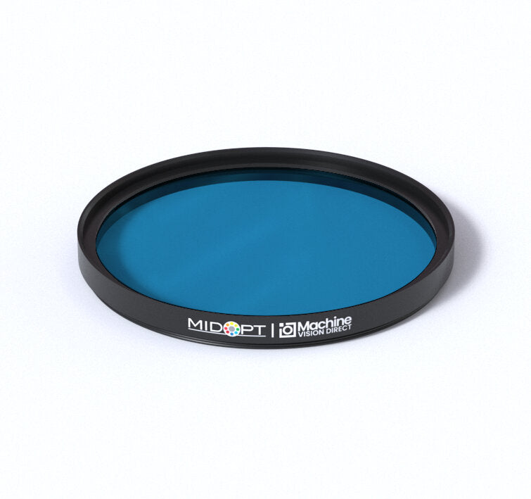 MidOpt TB475-550-850-67 Blue Green NIR Triple Bandpass Filter M67x0.75
