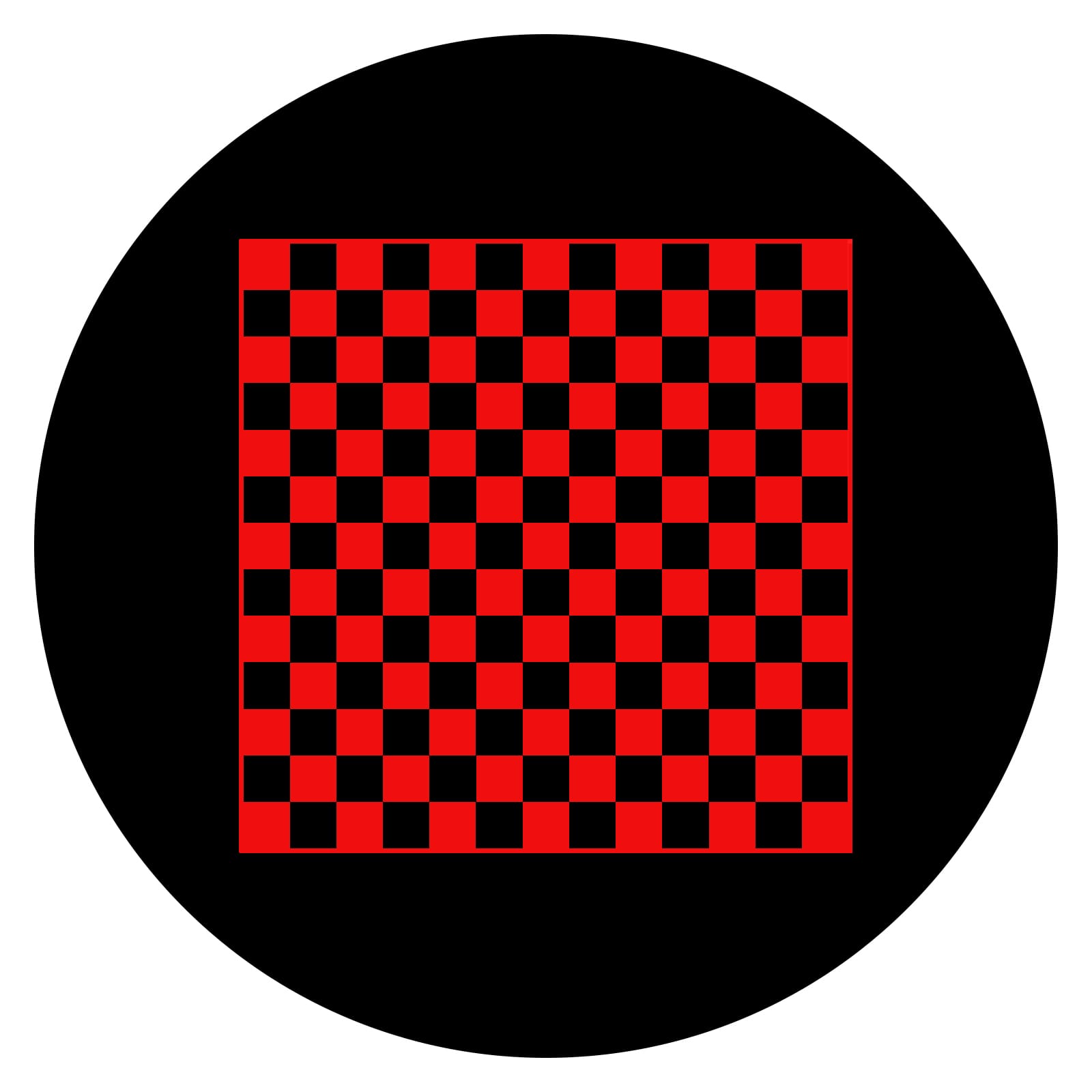 100x100 Pixel Chessboard Light Pattern
