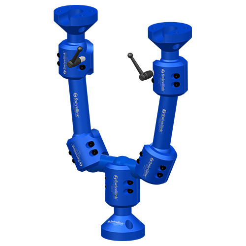 AFSB-1104 Basic Standard 4in Link Dual Arm Kit (No Mounting Plates Included) - Machine Vision Direct