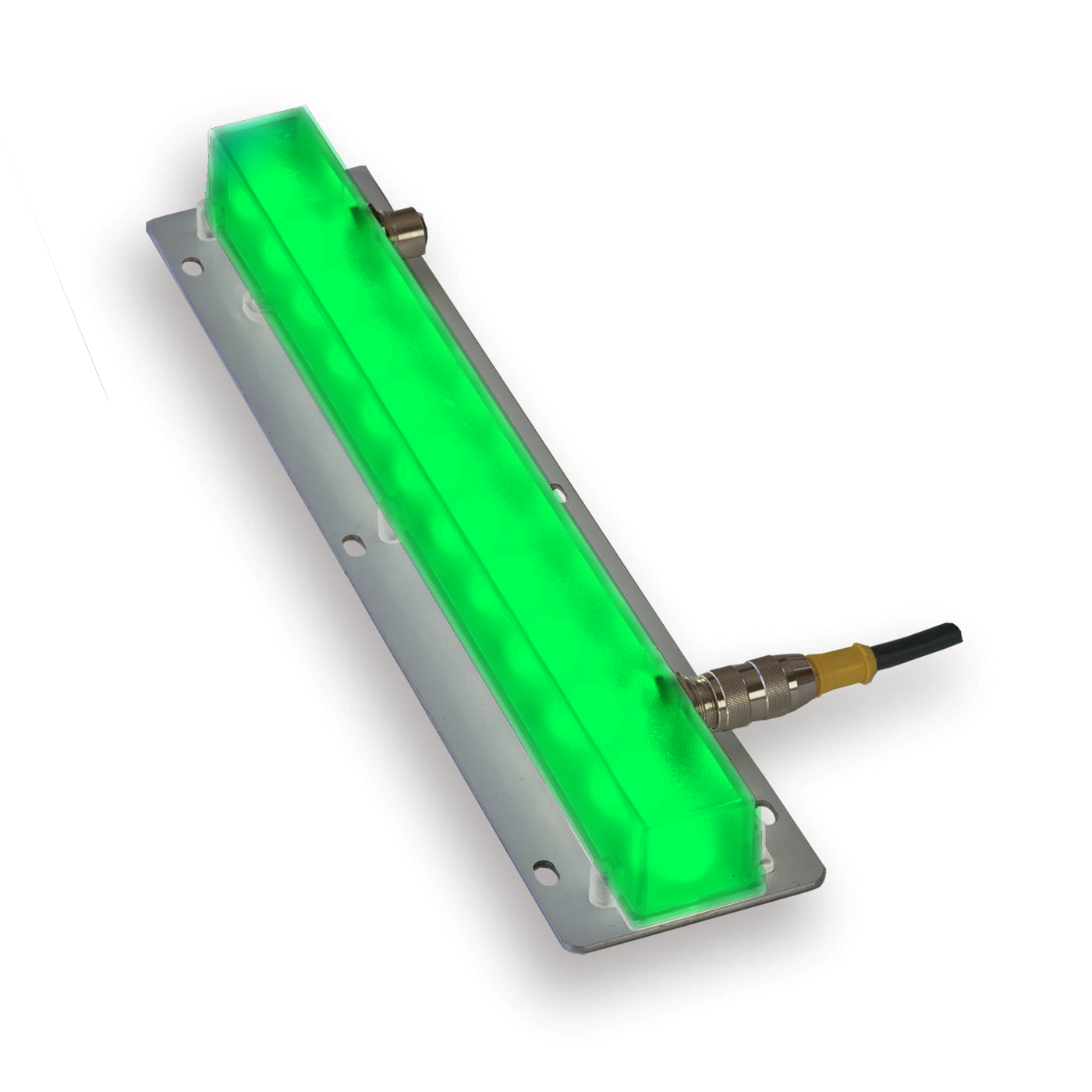 AL-S025300M-505 EuroBrite Bar Light, 505nm Cyan, 300 mm, EuroBrite Driver| Advanced Illumination