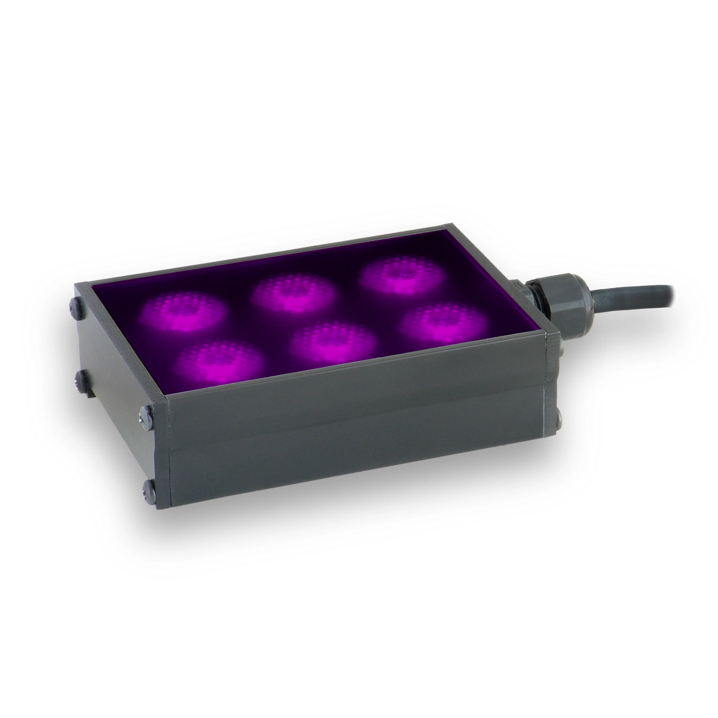 AL143M-37524 2x3 Spot Light, UV (375nm), 24 Volt Driver | Advanced Illumination