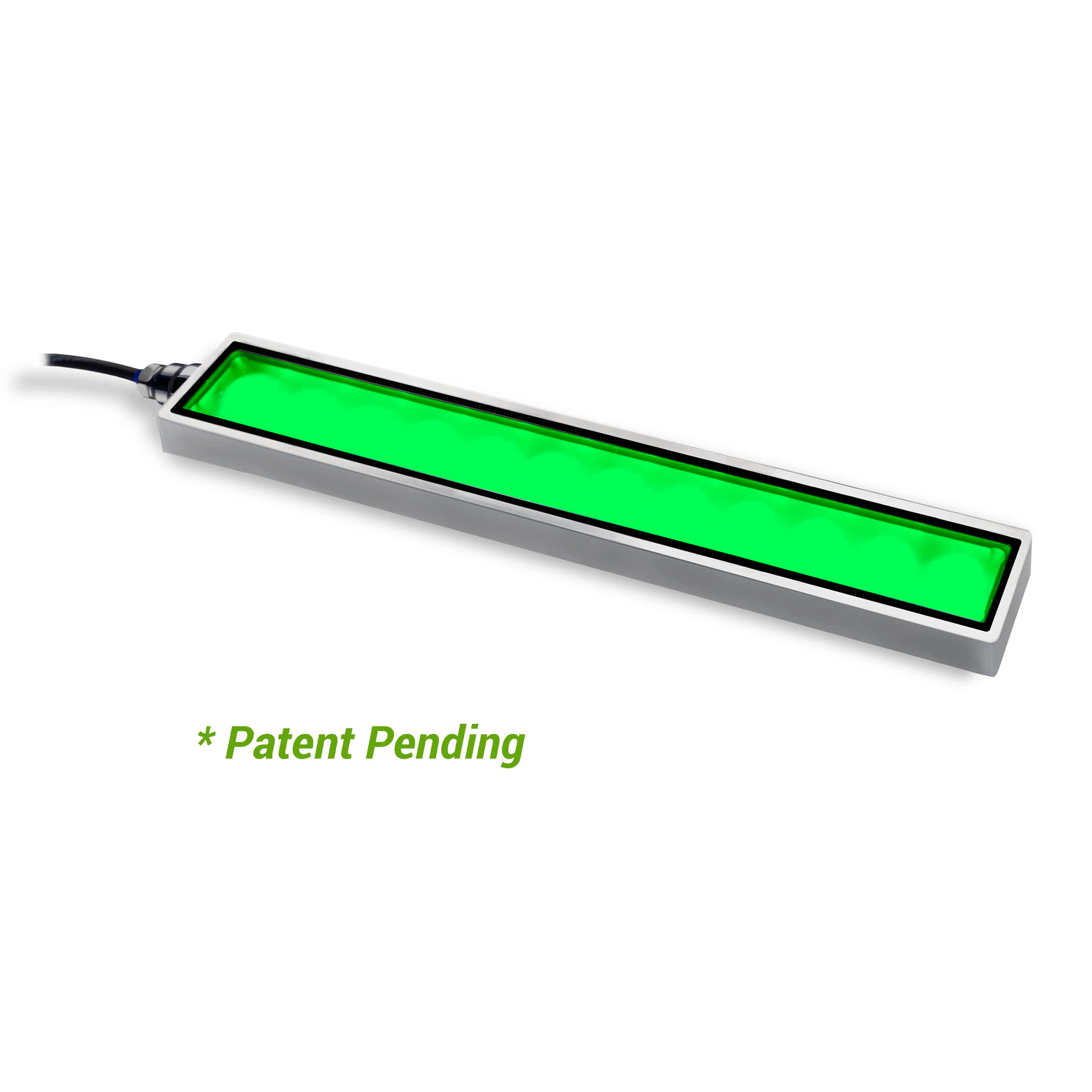 AL247N06-50524 UltraSeal Bar Light, 505nm Cyan, 06 in, 24 Volt Driver| Advanced Illumination