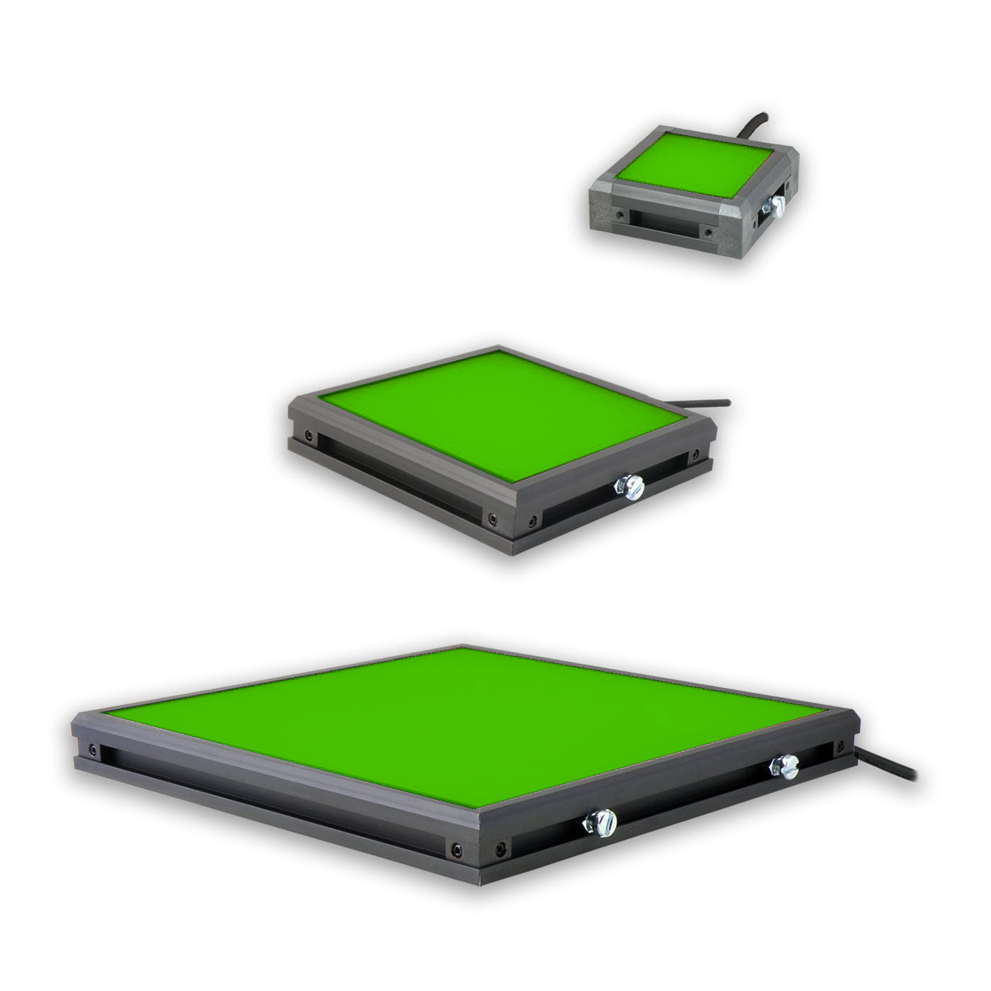 BL2424-52024 Backlit BackLight, 520nm Green, 24 in x 24 in, 24 Volt Driver| Advanced Illumination