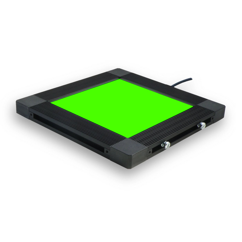 CX1010-530I3S Edgelit Collimated BackLight, 530nm Green, 10 in x 10 in, ICS 3S (I3S) Driver| Advanced Illumination