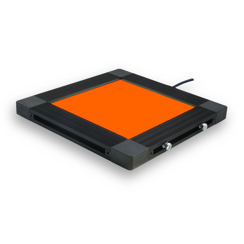 CX0606-625I3S Edgelit Collimated BackLight, 625nm Red Orange, 06 in x 06 in, ICS 3S (I3S) Driver| Advanced Illumination