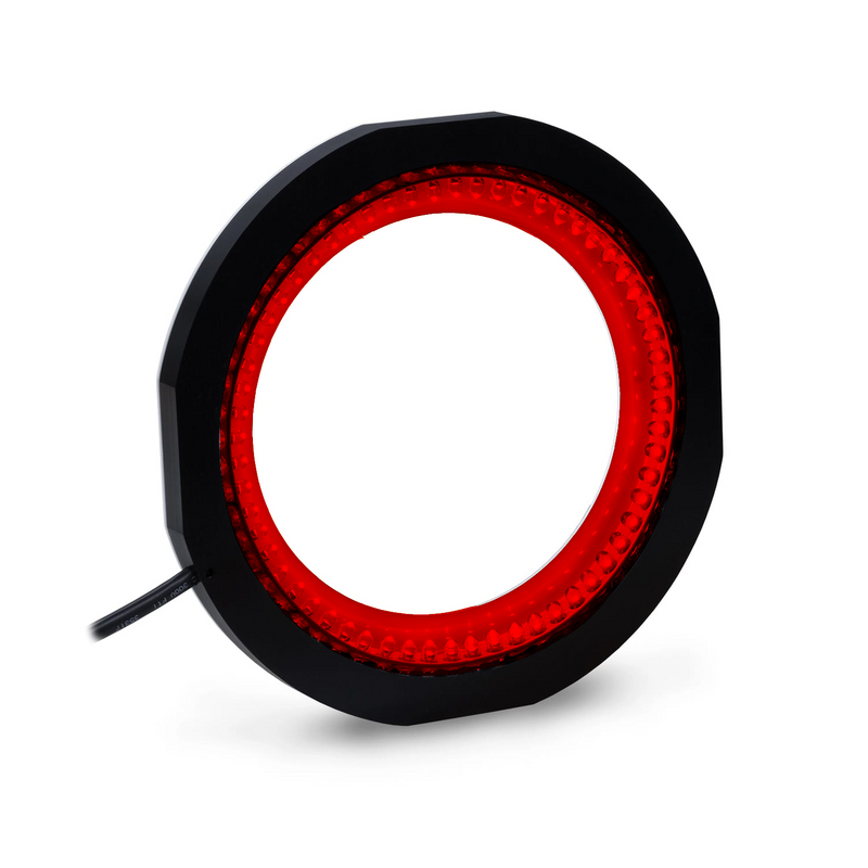 DF242-6603524 Large Low Angle Dark Field Light, 660nm Red, 24 Volt Driver| Advanced Illumination