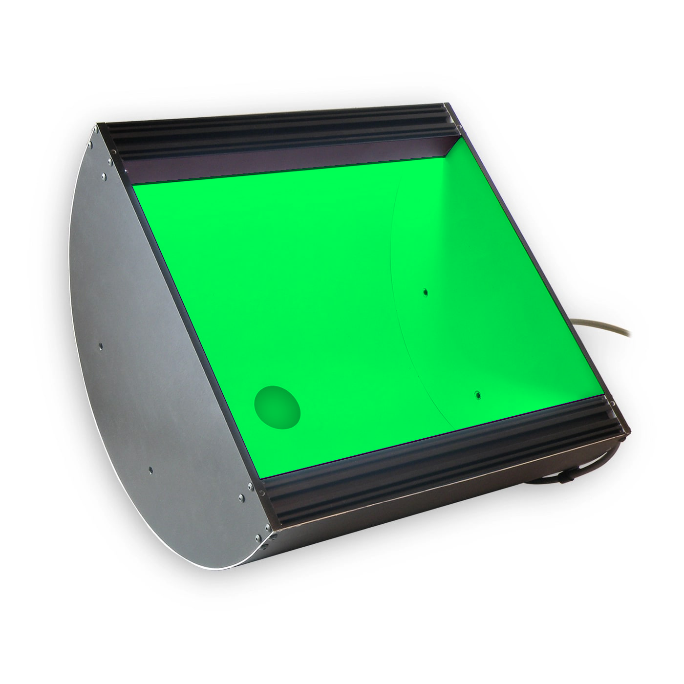 DL067A18-50524 Wide Linear Diffuse Light, 505nm Cyan, 18 in, 24 Volt Driver| Advanced Illumination