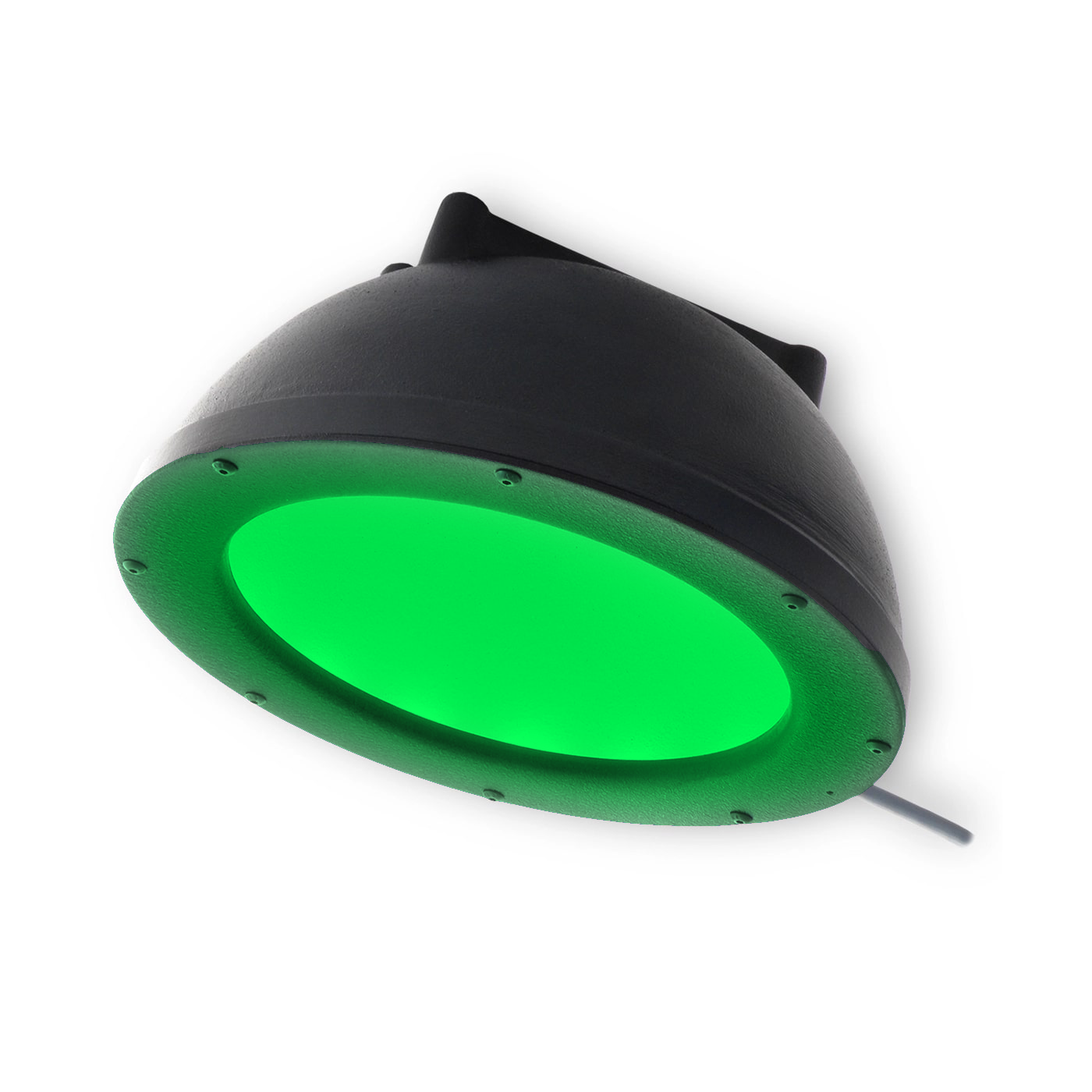 DL097-50524 Medium Dome Light, 505nm Cyan, 24 Volt Driver| Advanced Illumination