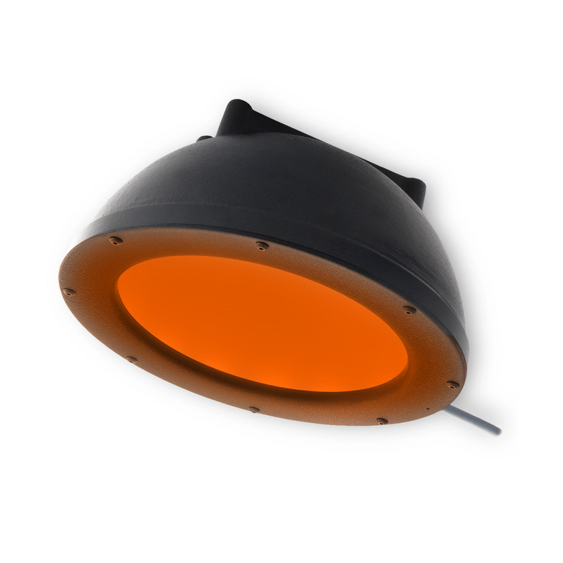 DL097-625I3S Medium Dome Light, 625nm Red Orange, ICS 3S (I3S) Driver| Advanced Illumination