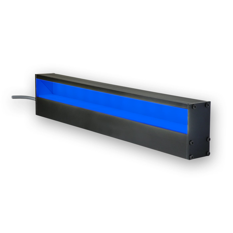 DL110-470I3S Linear Coaxial Light, 470nm Blue, 12 in, ICS 3S (I3S) Driver| Advanced Illumination