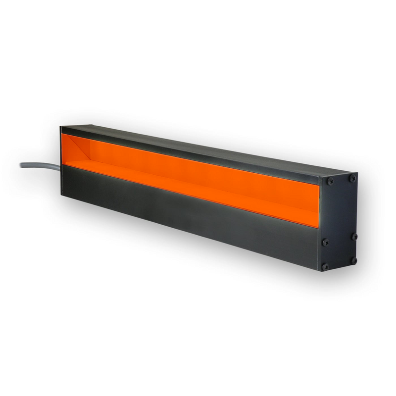 DL110-625I3S Linear Coaxial Light, 625nm Red Orange, 12 in, ICS 3S (I3S) Driver| Advanced Illumination