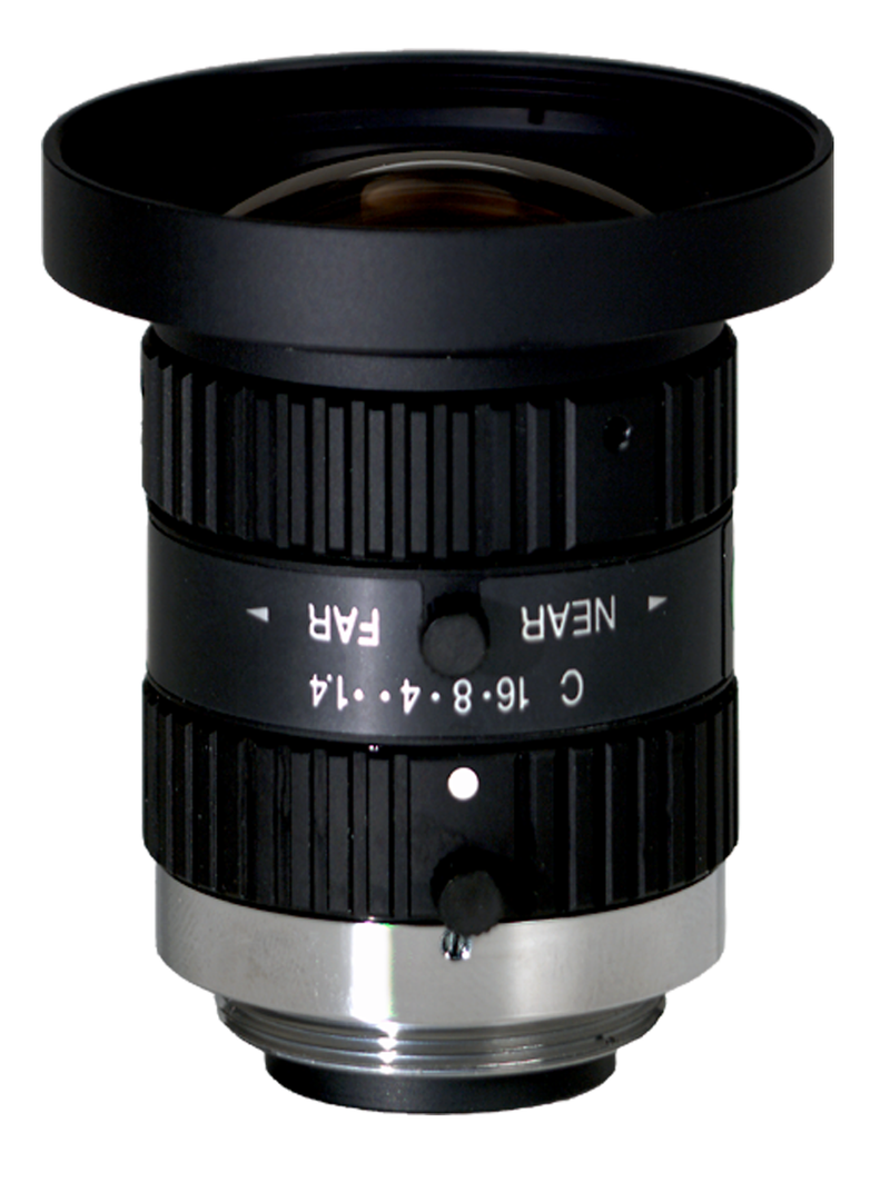 H0514-MP2 1/2" 5mm f1.4 w/locking iris & focus, 1.5MP, C-mount