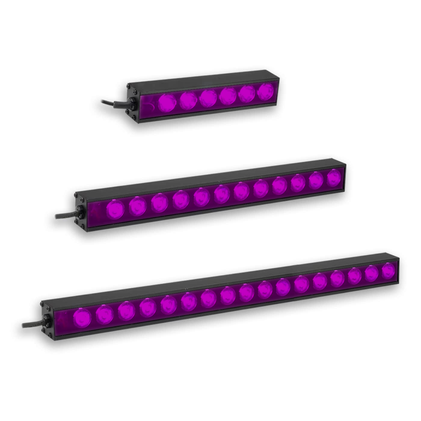 LL174M06-375I3S High Intensity Bar Light, 375nm Ultra-Violet (UV), 06 in, ICS 3S (I3S) Driver| Advanced Illumination