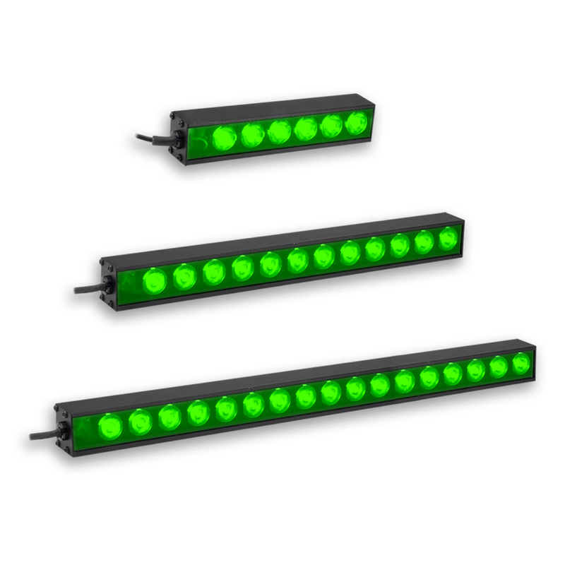 LL174W18-530I3S High Intensity Bar Light, 530nm Green, 18 in, ICS 3S (I3S) Driver| Advanced Illumination