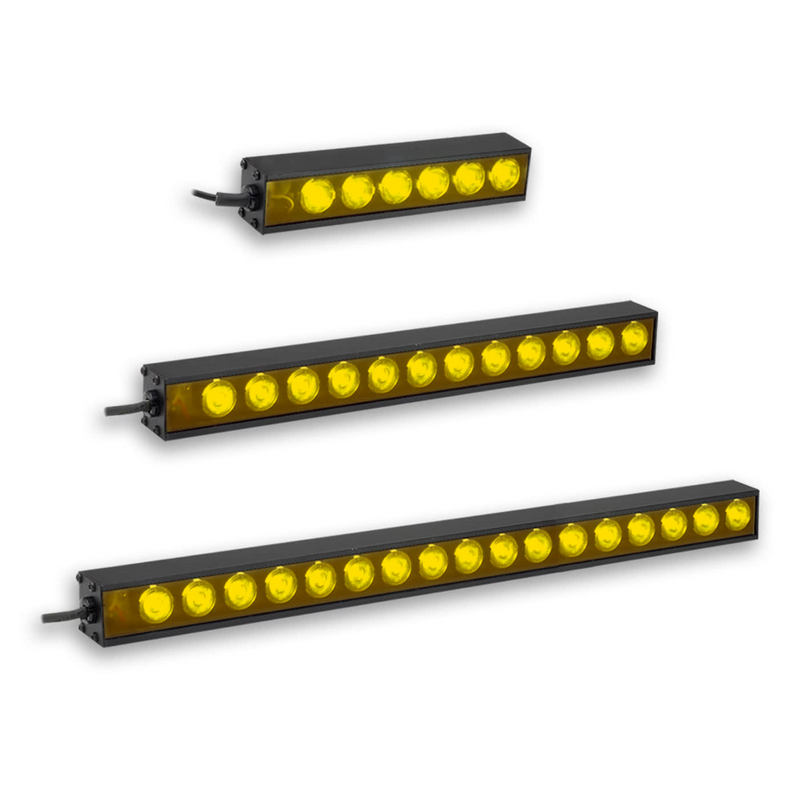 LL174M42-59024 High Intensity Bar Light, 590nm Amber, 42 in, 24 Volt Driver| Advanced Illumination