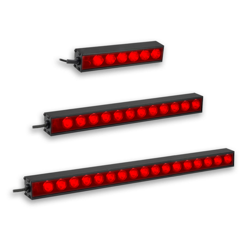 LL174W24-66024 High Intensity Bar Light, 660nm Red, 24 in, 24 Volt Driver| Advanced Illumination