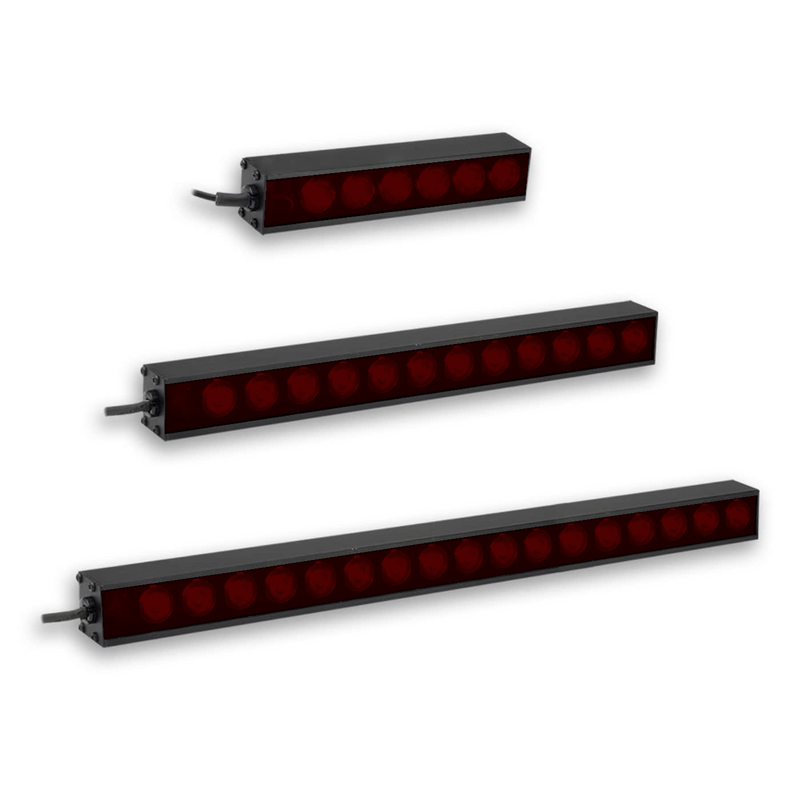 LL174N06-94024 High Intensity Bar Light, 940nm Infra-Red (IR), 06 in, 24 Volt Driver| Advanced Illumination