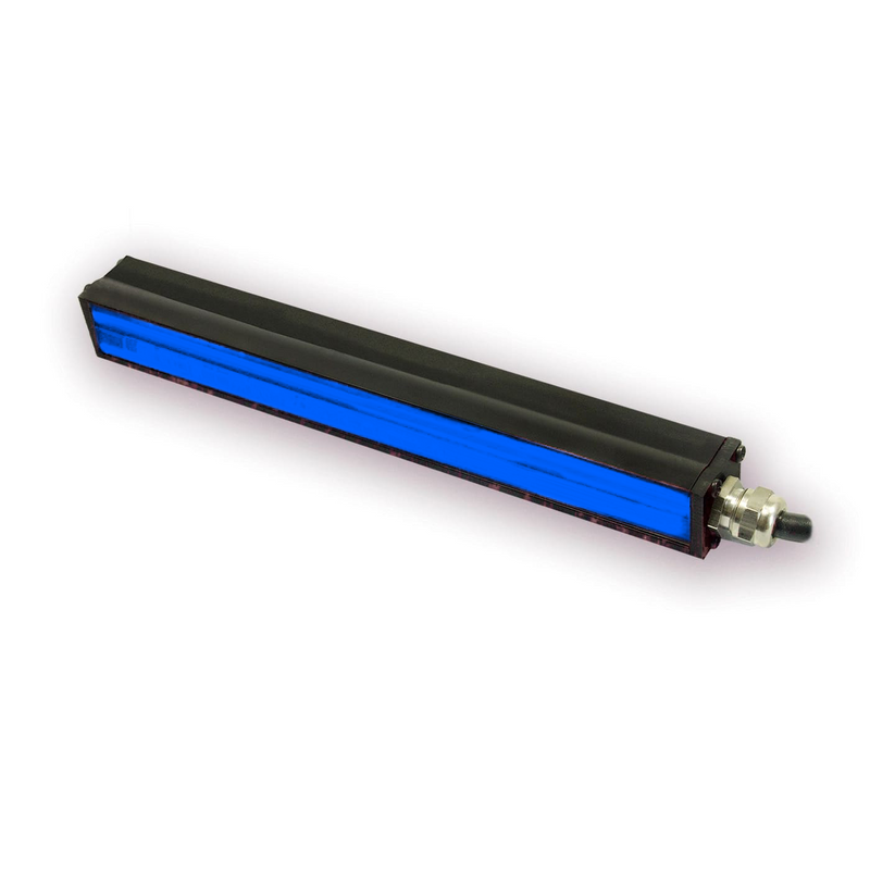 LL232-150455I3S MicroBrite Line Light, 455nm Royal Blue, 150 mm, ICS 3S (I3S) Driver| Advanced Illumination