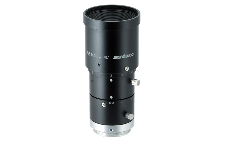 M7528-MPW3 2/3", 75mm f2.8, 2.74um, 8MP, Ultra Low Distortion w/floating systems