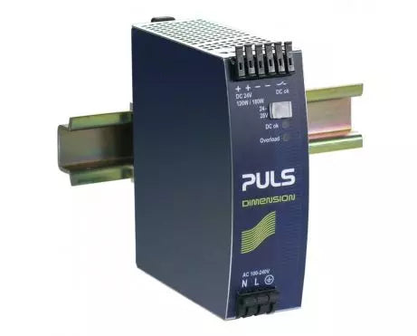 PULS QS5.241 | 120W, 24V, 5A 1-phase DIN Rail Power Supply