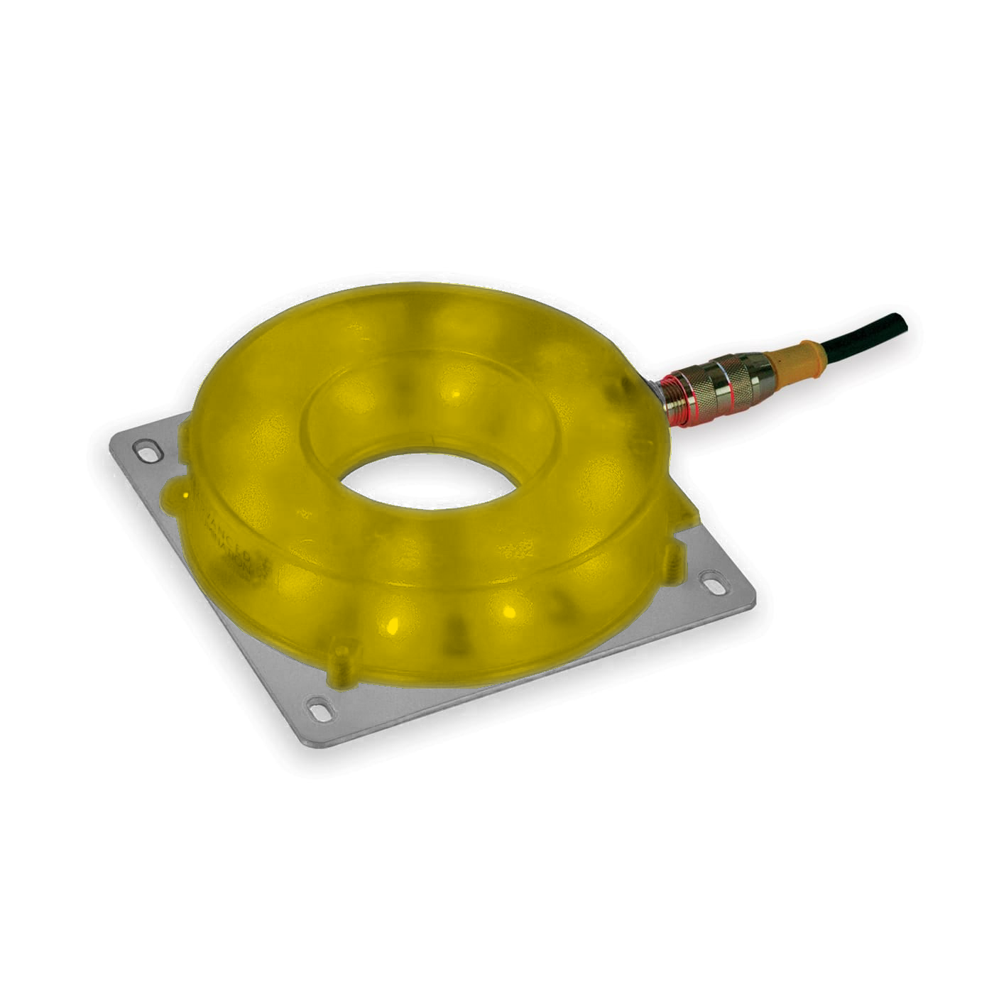 RL-S052120-590 EuroBrite Ring Light, 590nm Amber, Wide Lens, EuroBrite Driver| Advanced Illumination