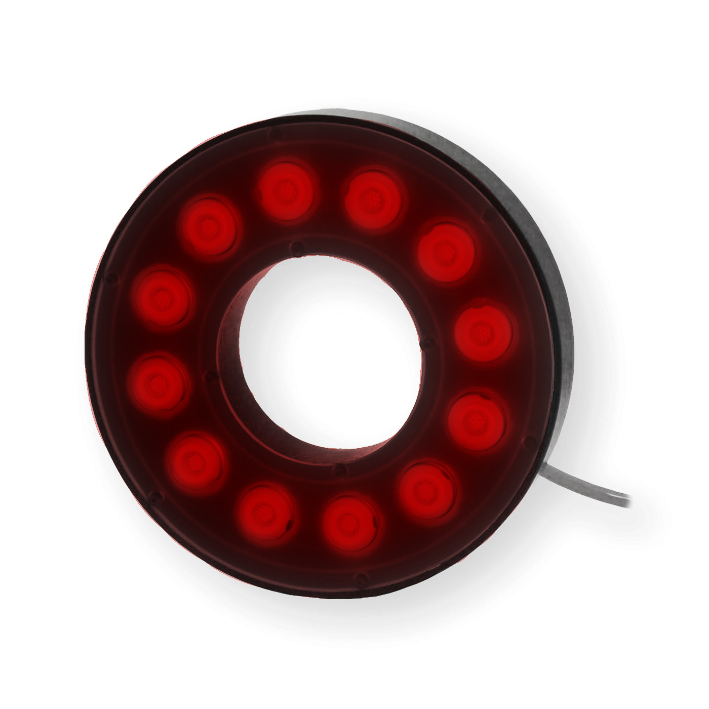 RL113N-730I3S High Intensity Bright Field Ring Light, 730nm Infra-Red (IR), ICS 3S (I3S) Driver| Advanced Illumination