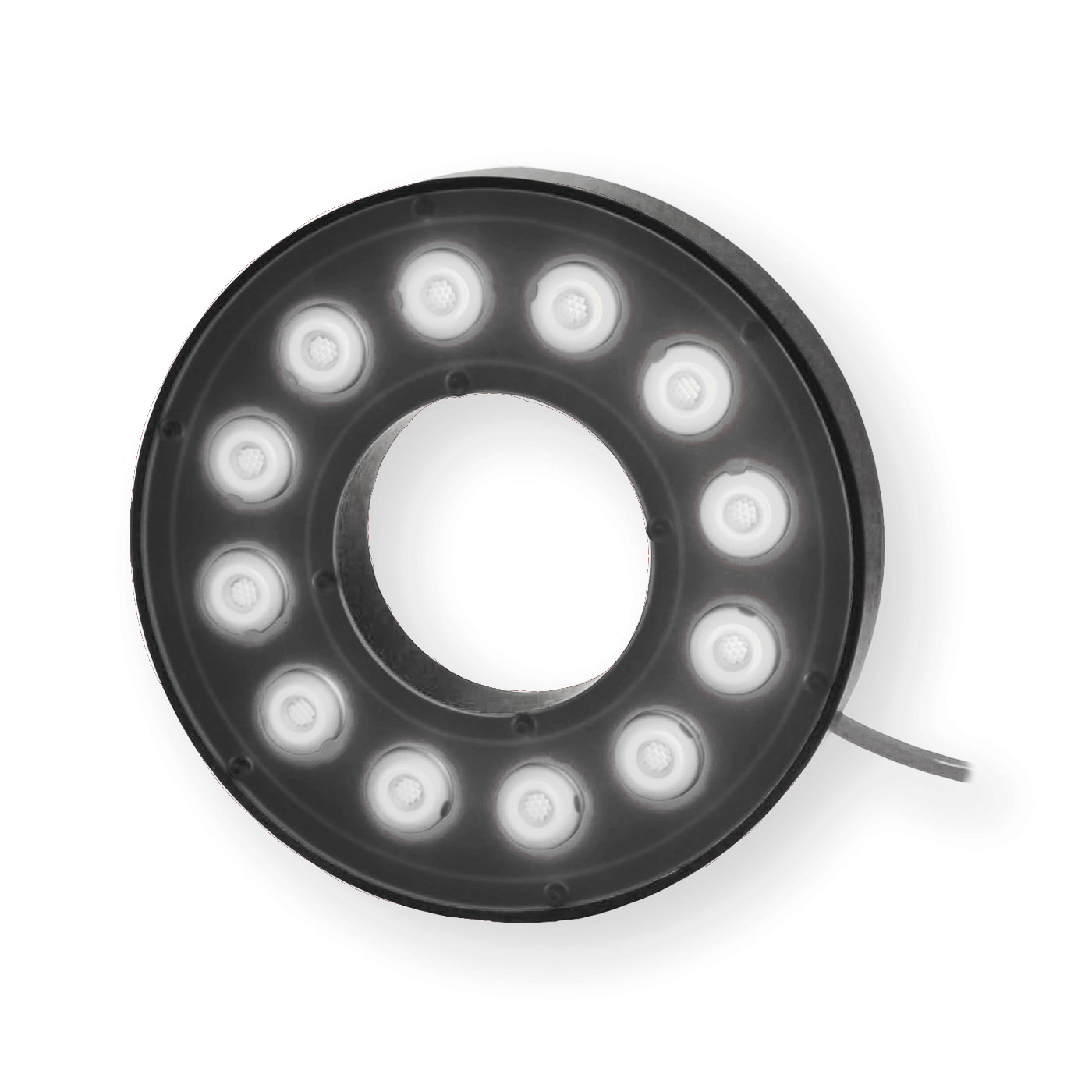 RL113W-WHII3S High Intensity Bright Field Ring Light, WHITE, ICS 3S (I3S) Driver| Advanced Illumination
