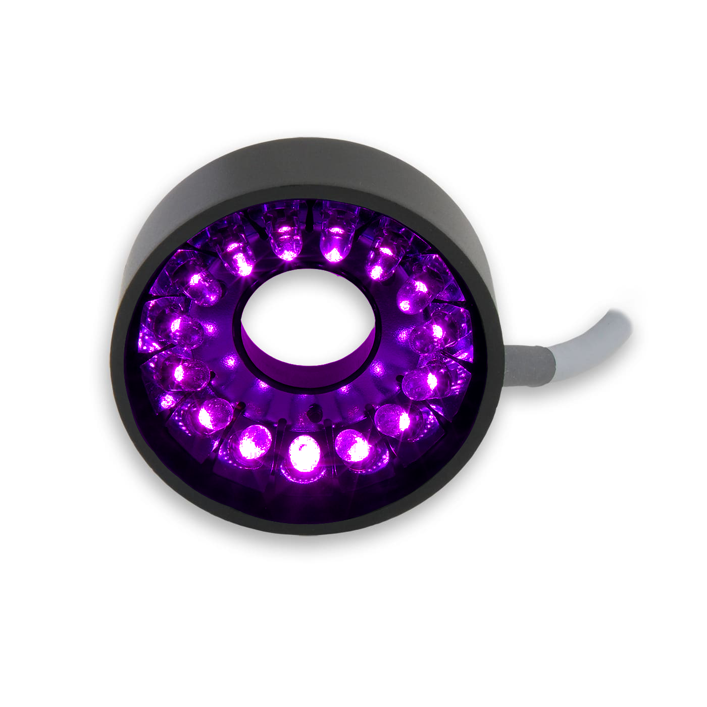 RL2115-395I3S Compact Aimed Dark Field Light, 395nm Ultra-Violet (UV), ICS 3S (I3S) Driver| Advanced Illumination