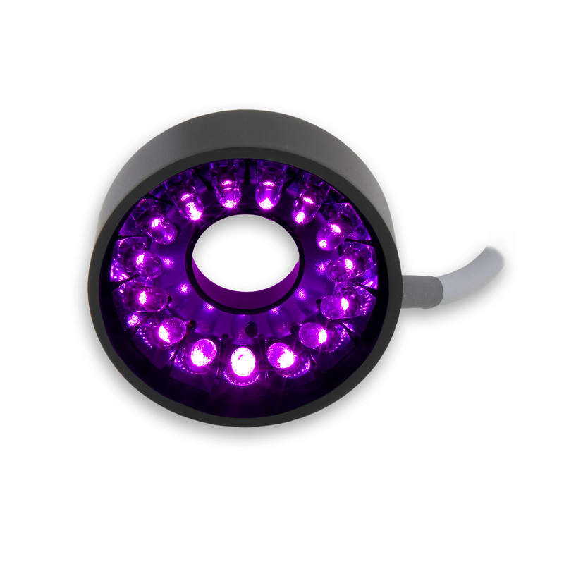 RL2115-395I3S Compact Aimed Dark Field Light, 395nm Ultra-Violet (UV), ICS 3S (I3S) Driver| Advanced Illumination