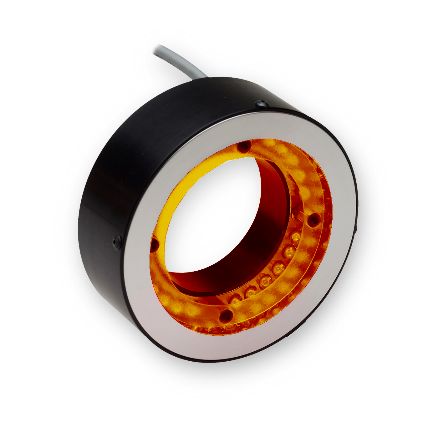 RL5064S-62524 Dual Function Ring Light, 625nm Red Orange, 24 Volt Driver| Advanced Illumination