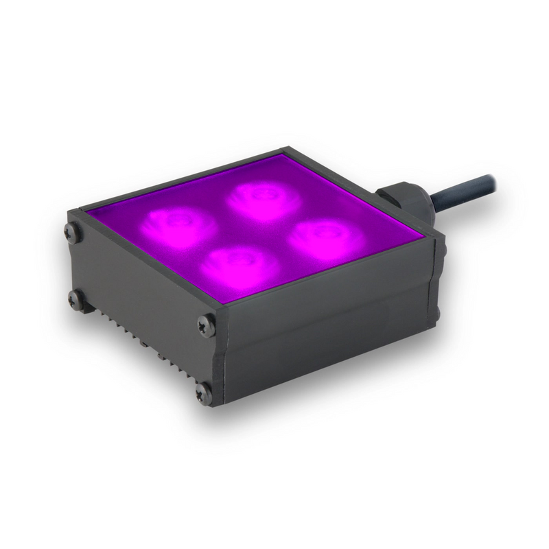 SL147M-385I3S SL147 2x3 Spot Light, UV (385nm), ICS 3S (I3S) Driver | Advanced Illumination