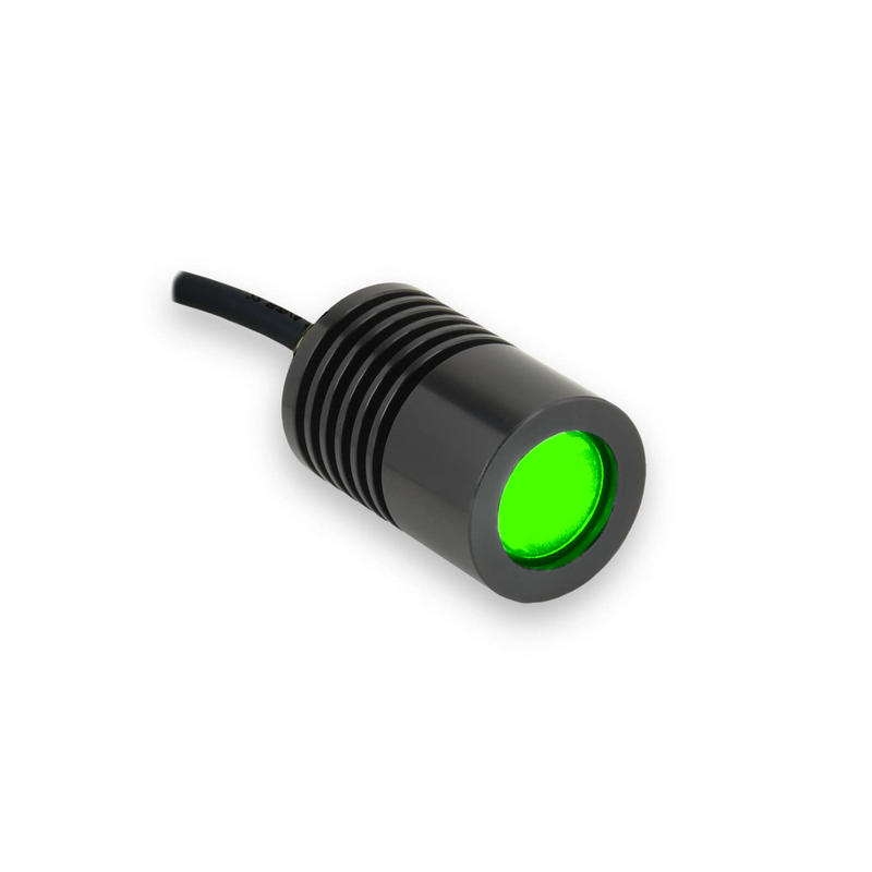SL164N-53024 Compact High Intensity Spot Light, Green (530nm), 24 Volt Driver | Advanced Illumination