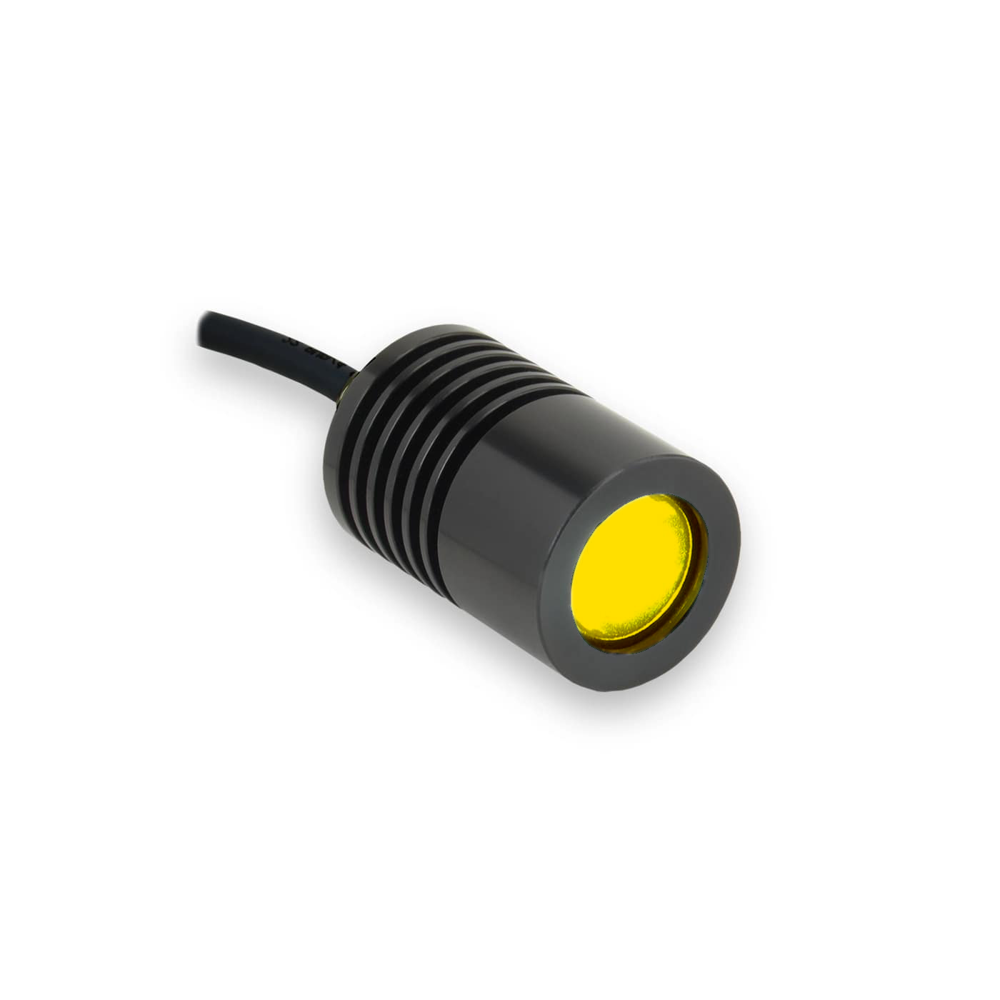 SL164N-59024 Compact High Intensity Spot Light, Amber (590nm), 24 Volt Driver | Advanced Illumination