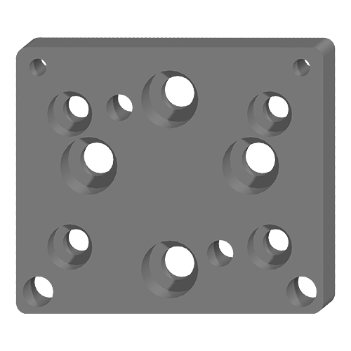 Swivellink SLM-552XS-K-IVG Plate
