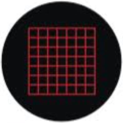 SP-PO-8X8GRID | 8x8 Grid Pattern from Smart Vision Lights