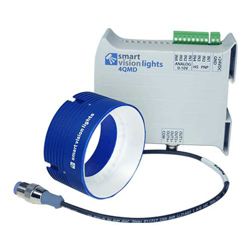 Smart Vision Lights SVL RM75-4Z-WHI | RM75-4Z Multi Zone Mini Ring Light