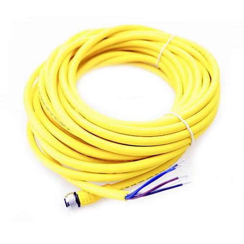 HF5PM12-10 (High Flex 10 Meter) Smart Vision Lights Power Cable - Machine Vision Direct